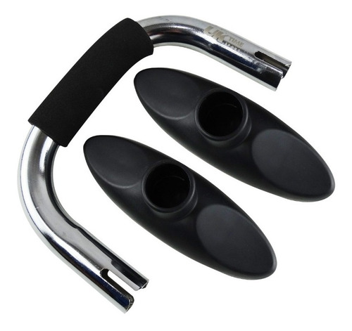 Push Up Acero Cromado