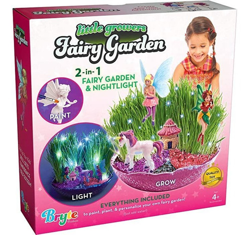 Pequeños Productores De Fairy Garden Craft Kit Con Enchanted