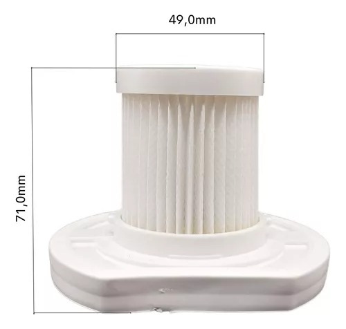 Filtro Hepa para aspiradora Karcher modelo Vcl2 Id 55274