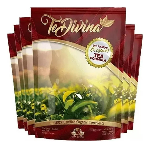 Té Divina Detox Natural Baja De Peso