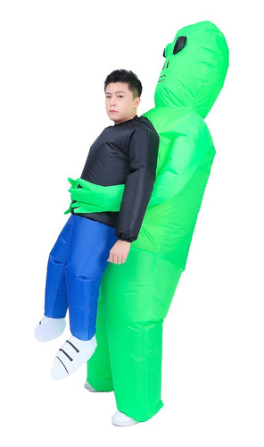 Alien Inflable Disfraz Traje Mujer Hombre Navidad Halloween