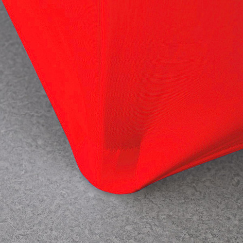Mantel Elástico Gowinex, Ajustado, 6 Pies, Rojo, Para Té Rec
