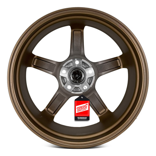 Par Roda Advan Aro 19x9.5 5x114 Offset 40 Bronze