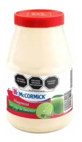 Mayonesa Mccormick Institucional 3.4 Kilos (la Más Grande)