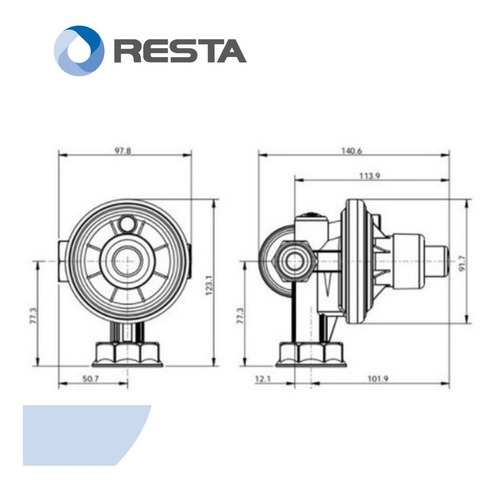 Imagen 5 de 7 de Regulador Gas Natural 25 Mts Msb 1502-b25-gn
