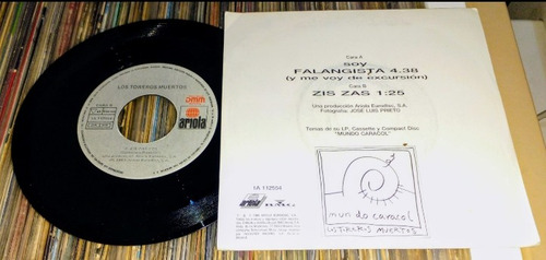 Los Toreros Muertos Soy Falangista Simple Vinilo Español (Usado)
