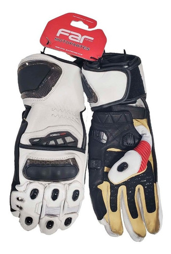 Guantes De Competición Para Motos De Pista Con Protecciones