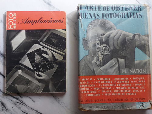 Libros Fotografía Antigua Lote De 2 Ian 248