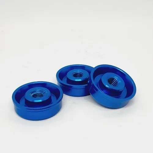 Selo D'água Bloco Motor Ap Alumínio Azul - Kit Com 3pçs