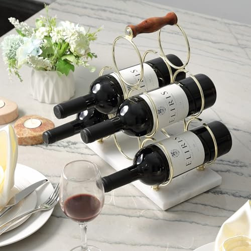 Estante De Vino Para Mesa Bcs Botellero Para Almacenamiento