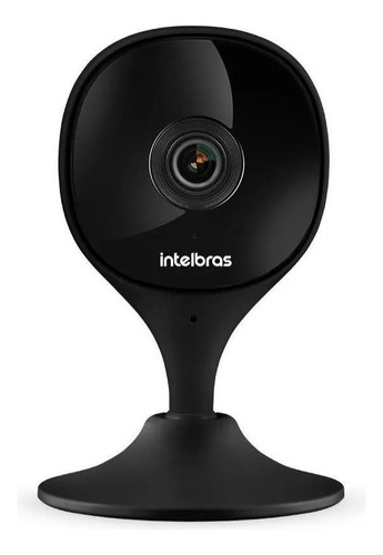 Câmera de segurança Intelbras iMX com resolução de 2MP visão nocturna incluída preta