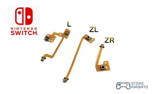 Imagen 2 de 2 de Flex Mando Joy Con Switch - Boton Zl Zr L