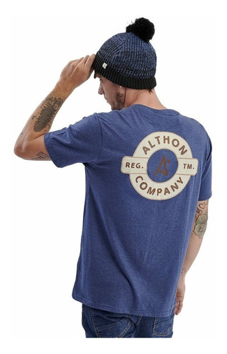 Imagen 3 de 5 de Remera Althon Puddle Ss Classic Hombre
