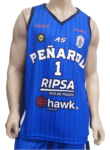 Camiseta De Basquet Peñarol De Mar Del Plata 23/24 A's