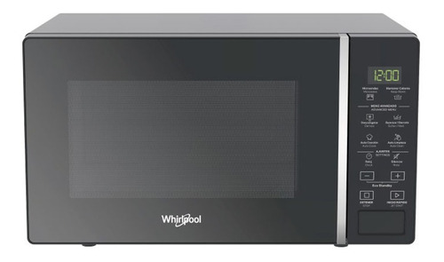 Horno Microondas Whirlpool Wm1807b Negro 12 Funciones 20lt