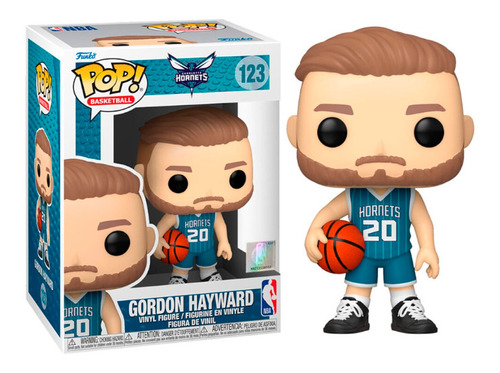 Figura Gordon Hayward 123 Hornets Funko Pop