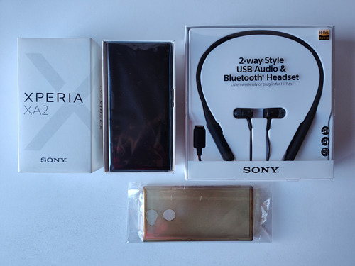 Sony Xperia Xa2 32 Gb Negro 3 Gb Ram + Auricular Bluetooth Sbh90c (Usado)
