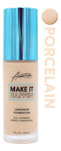 Base de maquillaje líquida Maket It Happen Foundation MAKE IT HAPPEN Líquido Maket It Happen Foundation tono porcelain - 30oz