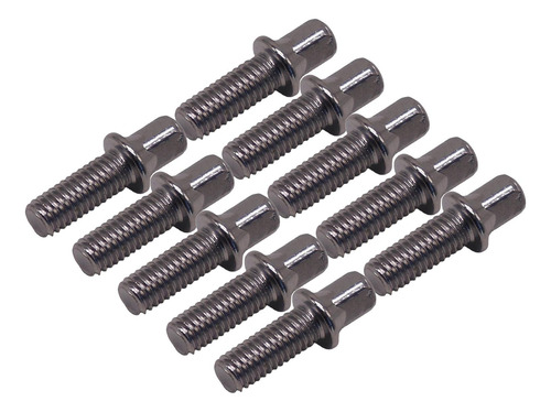 10 Piezas De Varillas De Tensión De Tambor De Metal M6x15mm