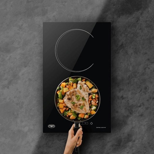 Imagen 3 de 10 de Anafe Eléctrico Tst Vitro Ii Negro 220v