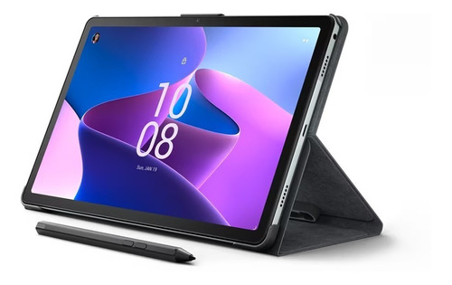 Imagen 1 de 6 de Tablet Lenovo Tab M10 Plus G3 4gb 128gb Funda + Pen Gris 