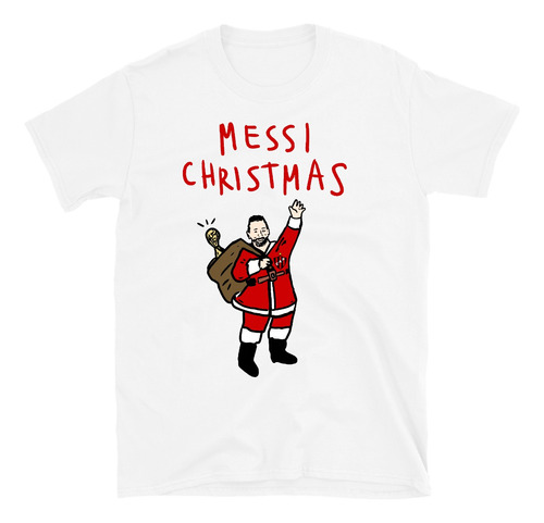 Remera Modal Messi Navidad  Patronato