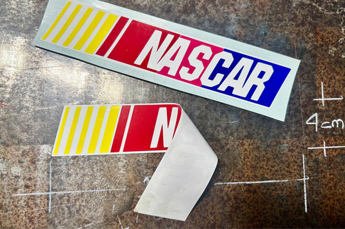 Calcomanía Nascar