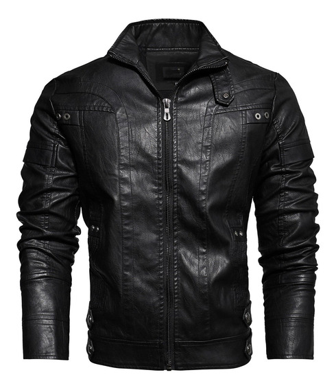 Chaqueta de cuero sintético con capucha para mujer abrigo de tercio Chaqueta de cuero sintético con capucha para mujer abrigo de tercio