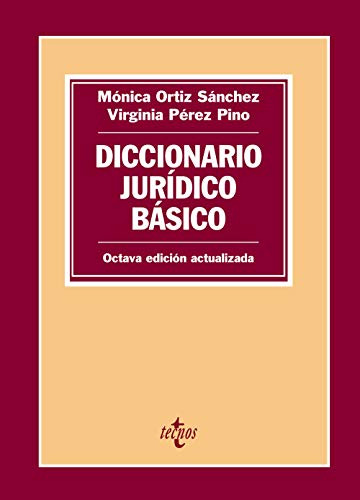 Libro Diccionario Jurídico Básico De Virginia Pérez Pino Món