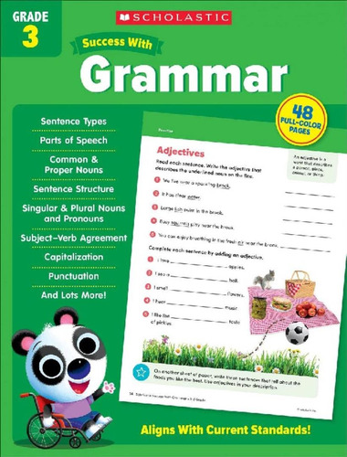 Scholastic Success With Grammar - Grade 3 (2022), De Scholastic Teaching Resources. Editorial Scholastic, Tapa Mole, Edición 1 En Inglês, 2022