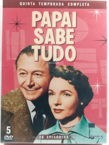 Dvd Box Papai Sabe Tudo 5° Temp Completa