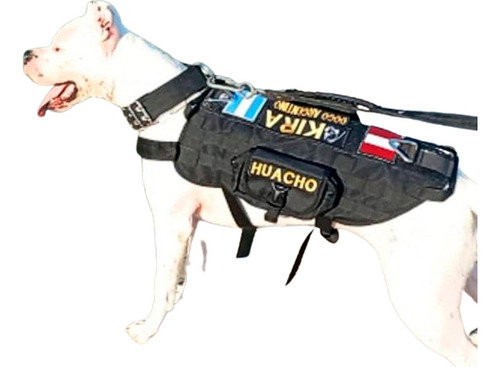 Chaleco Tactico Marca Breeder Dogo Argentino