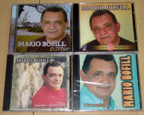 Mario Bofill Los 20 Mejores Lote De 4 Cds Sellados  / Kktus