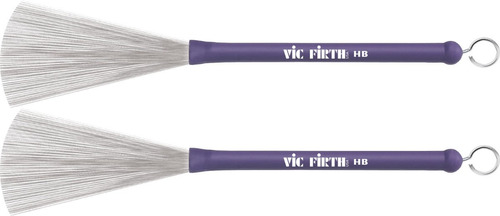 Vic Firth Hb Escobillas Heritage Brush Mango De Goma