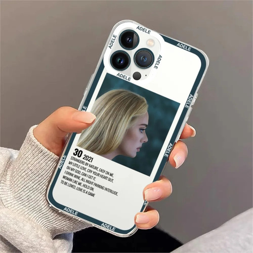 Funda De Teléfono Singer Adele Adkins Para iPhone 11 12 Mini