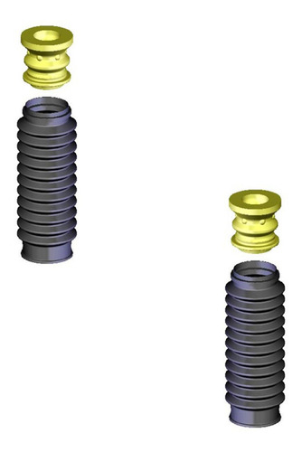 2 Cubrepolvo Amortiguador Delanteras Lumina 95-99 Kyb