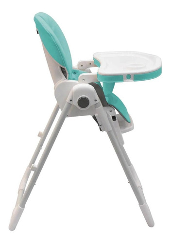 Imagen 2 de 5 de Silla De Comer Bebe Alta Punti Alturas Reclinable Ecocuero