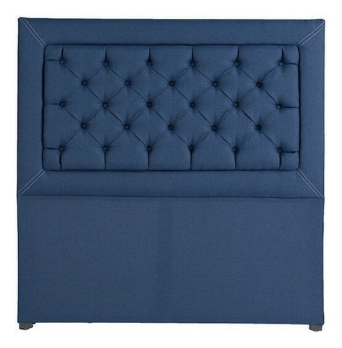 Cabecera Queen Size Dicasa Mary Azul Color Azul Marino