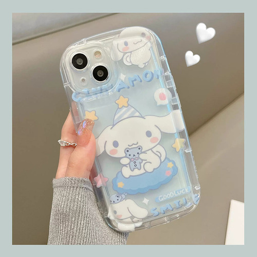 Funda De Tpu Kuromi Hello Kitty Para iPhone 15 14 13 12 1120
