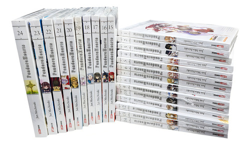 Mangá Pandora Hearts: Coleção Completa Em 24 Volumes L A C R A D O S, De Jun Mochizuki. Editorial Panini, Capa Mole Em Português, 2021
