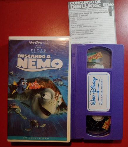 Buscando A Nemo- Vhs En Español