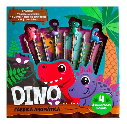 Caja Dino Estación Aromática - Vuelta A Clases