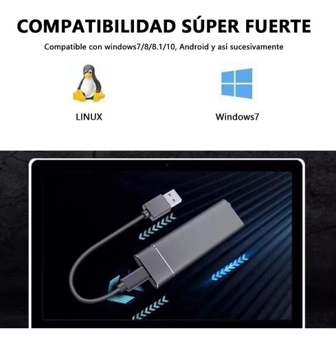 - Mini Disco Rígido Externo Ssd Para Laptop De 30 Tb, Prata