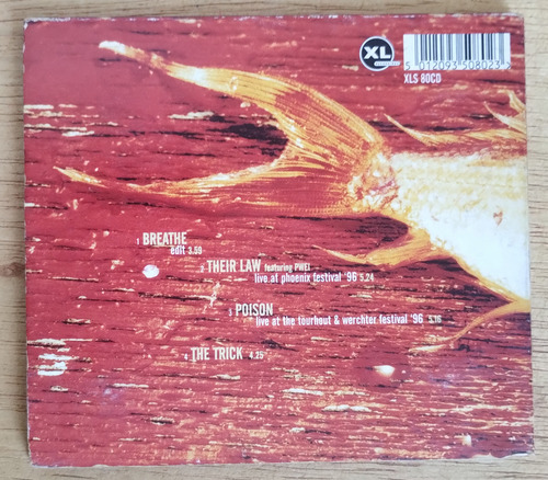 Cd Prodigy - Breathe (ep C/ Faixas) Importado Normal (Usado)