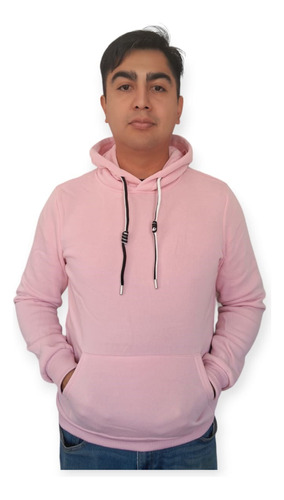 Sudadera Hoodie Hombre Con Gorro Y Bolsa Canguro Afelpada