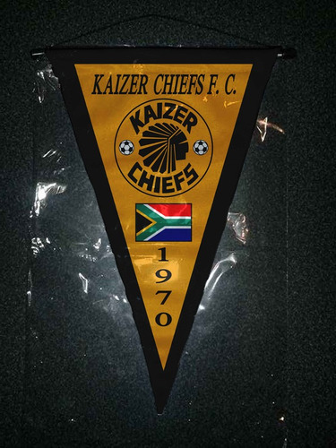 Banderin Triangular Sudafrica Kaizer Chiefs Fc