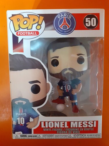 Lionel Messi Psg Compatible Funko Pop Nuevo Dom Play (Usado)