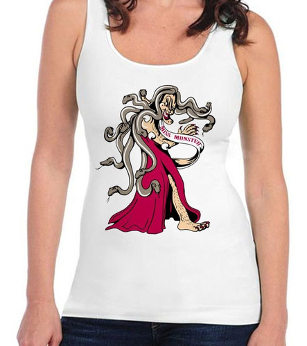 Musculosa Miss Monster Serpents Hair Reina