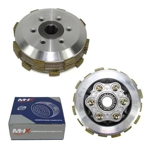 Kit Embreagem Crf 230 7 Discos E 6 Molas Competição Completo