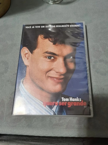 Dvd Quero Ser Grande Tom Hanks 1° Versão Comedia Raro
